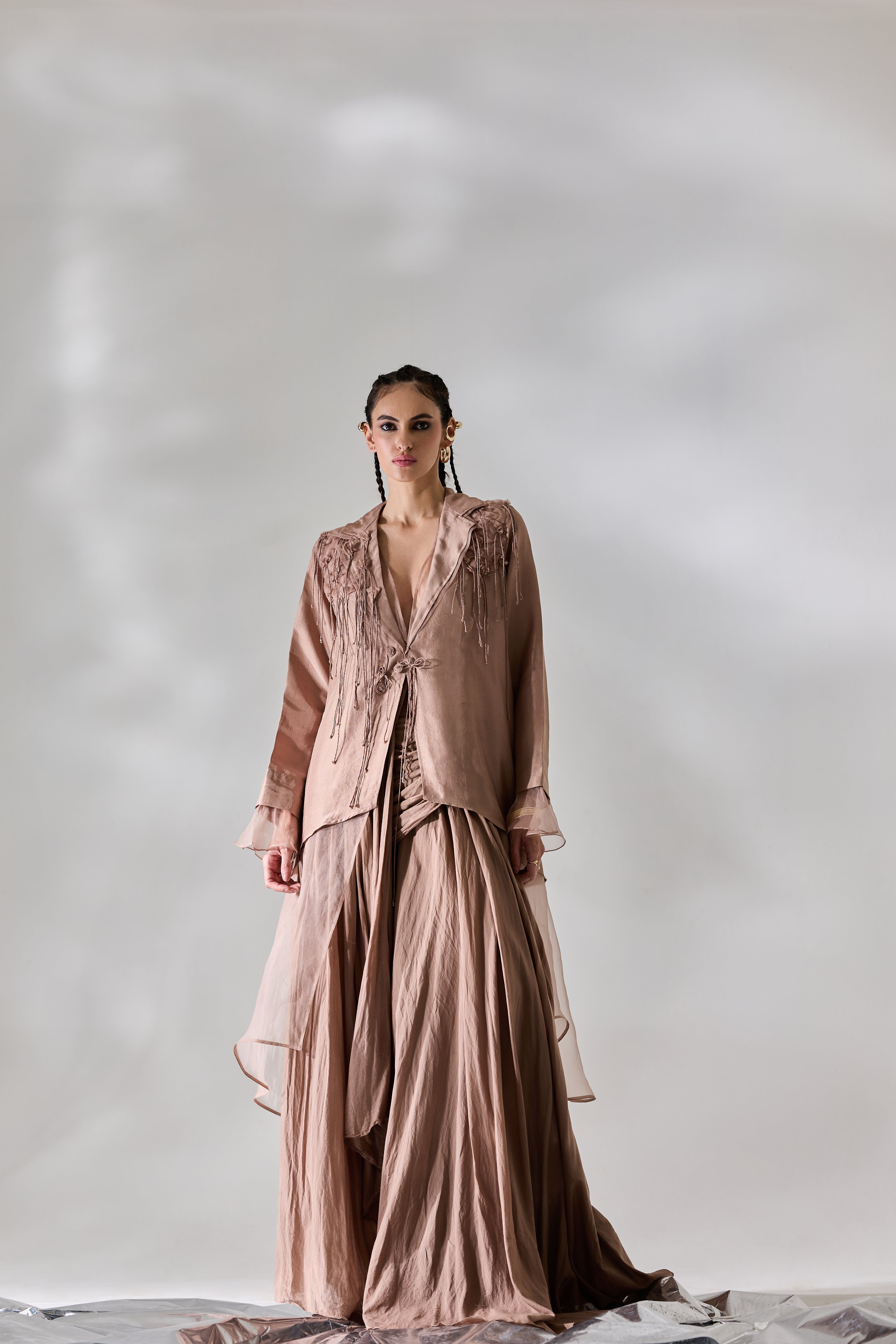 Dust Rose Set - Organza Layer
